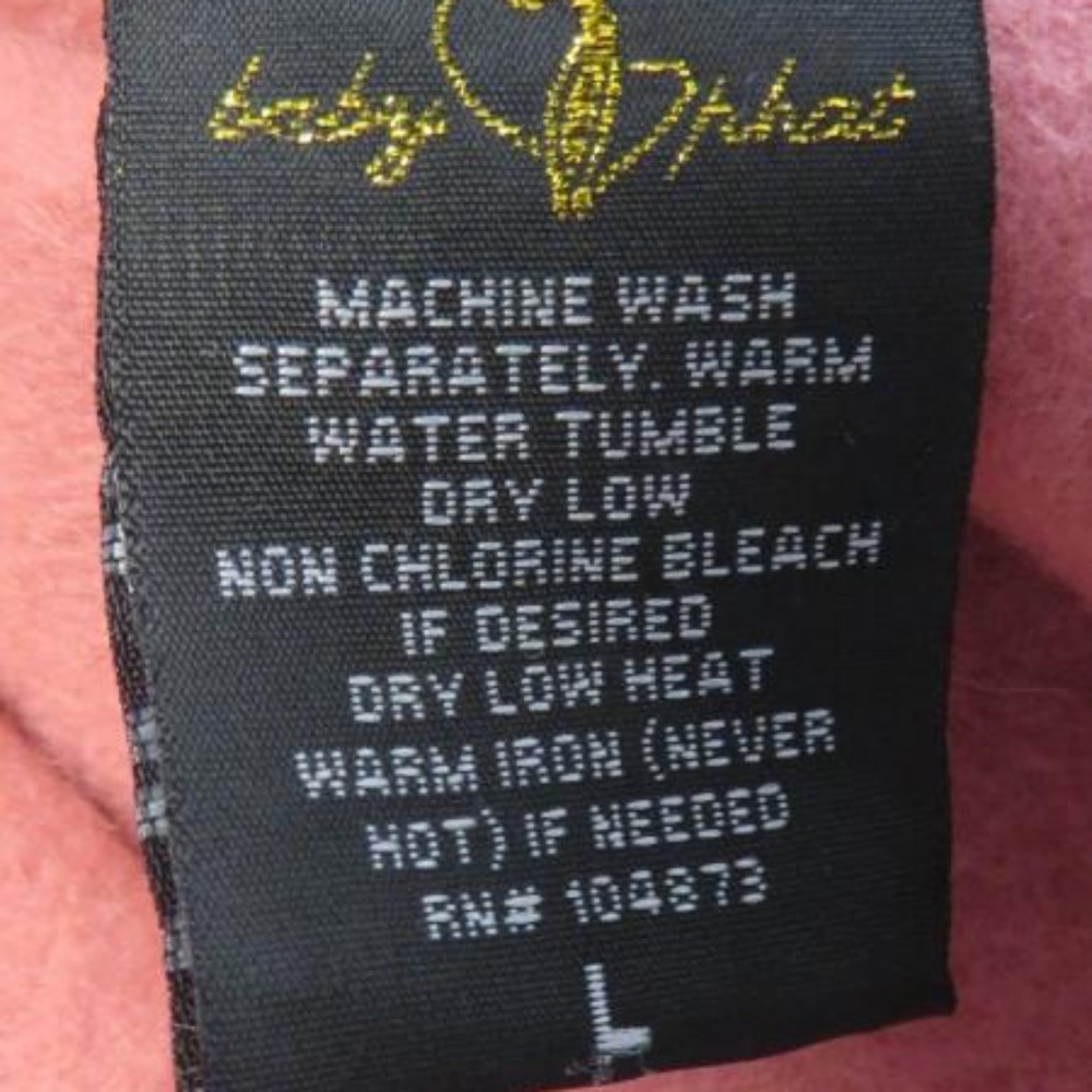Baby Phat 2 Piece Sweatsuit Pullover Open Back long sleeve Fleece Size L - Picture 10 of 12